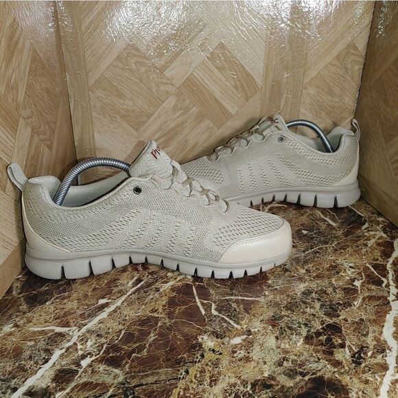 Propet men's Mclean mesh walking comfort shoes sneaker size 9 - Picture 6 of 10